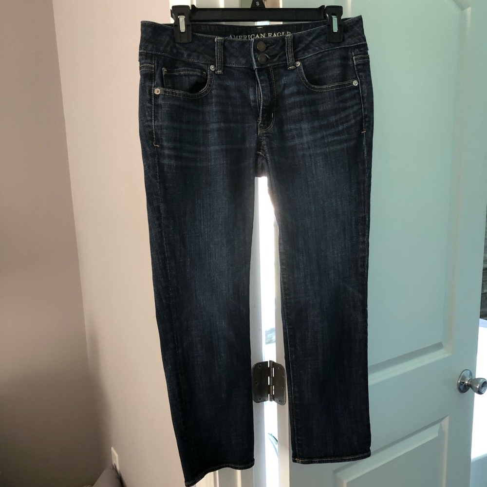 American Eagle Capri Artist Crop stretch size 6